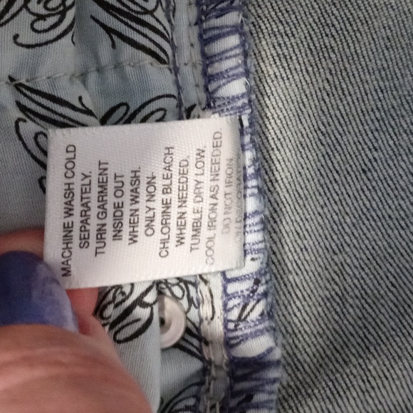 💙White House Black Market💙 - Blue Denim Stretch Mini Skirt - Picture 11 of 14